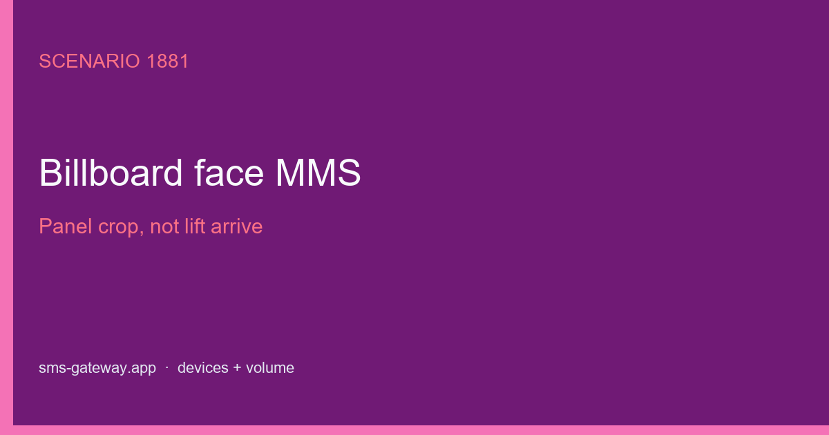 Featured illustration for Android SMS Gateway Scenario 1881: Field service MMS attachments in practice