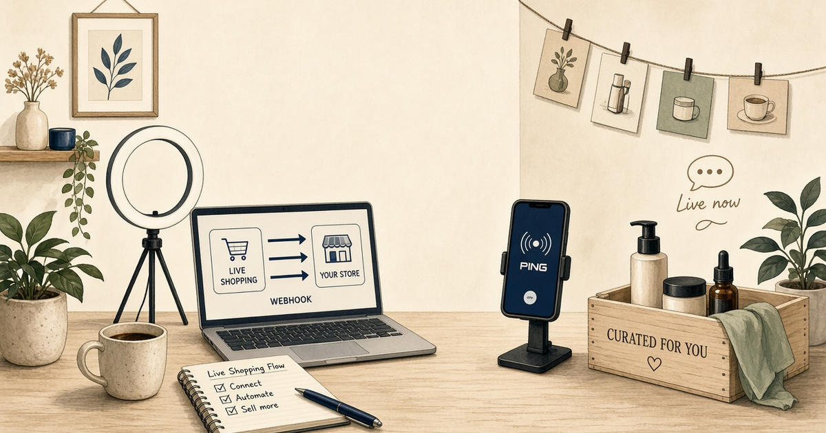 Featured illustration for Android SMS Gateway Scenario 1897: Ecommerce webhooks in practice