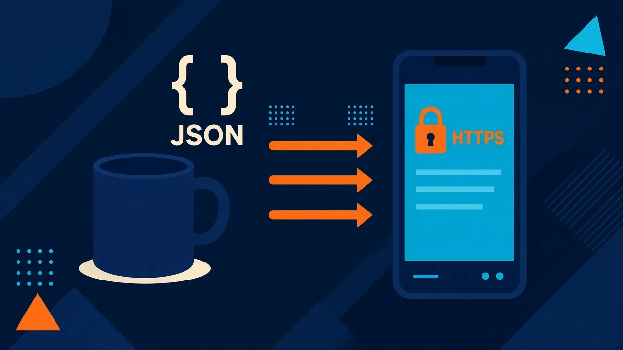 Featured illustration for Java: Send SMS with an Android SMS Gateway API