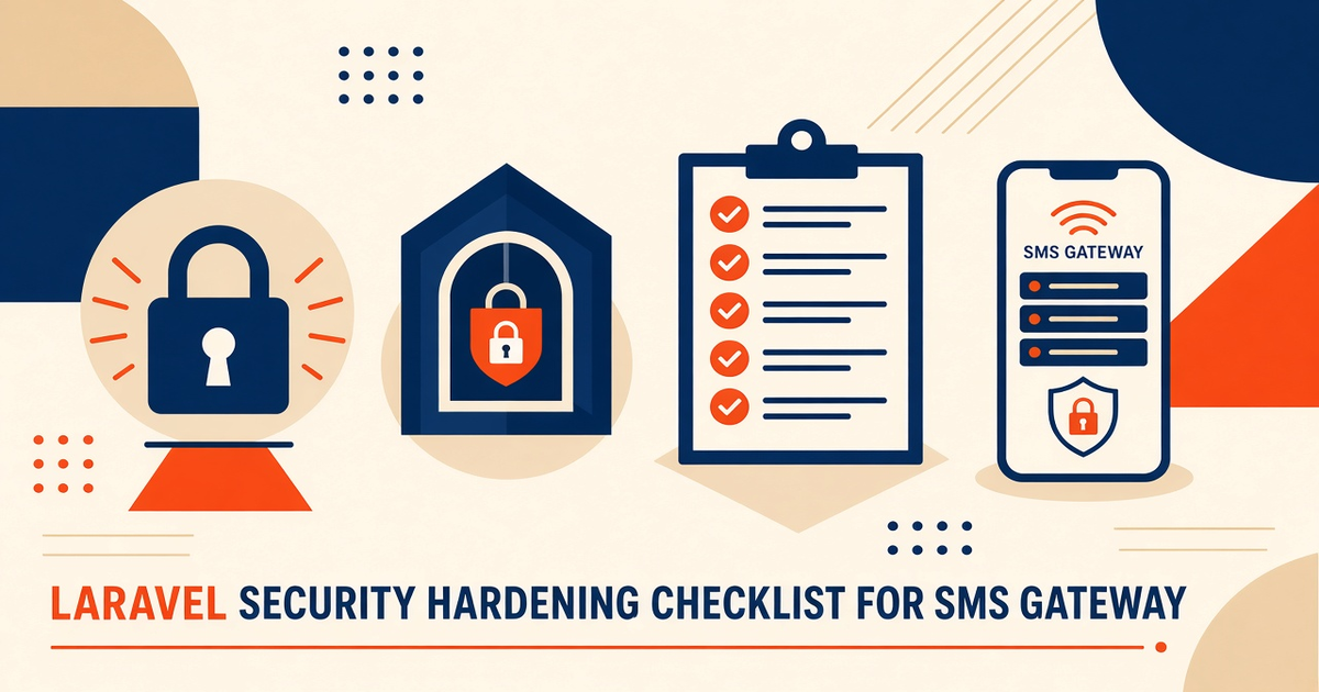 Featured illustration for security hardening Checklist for Laravel / Frameworks